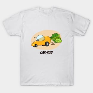 Car-Rod Cute Carrot Hot Rod Pun T-Shirt